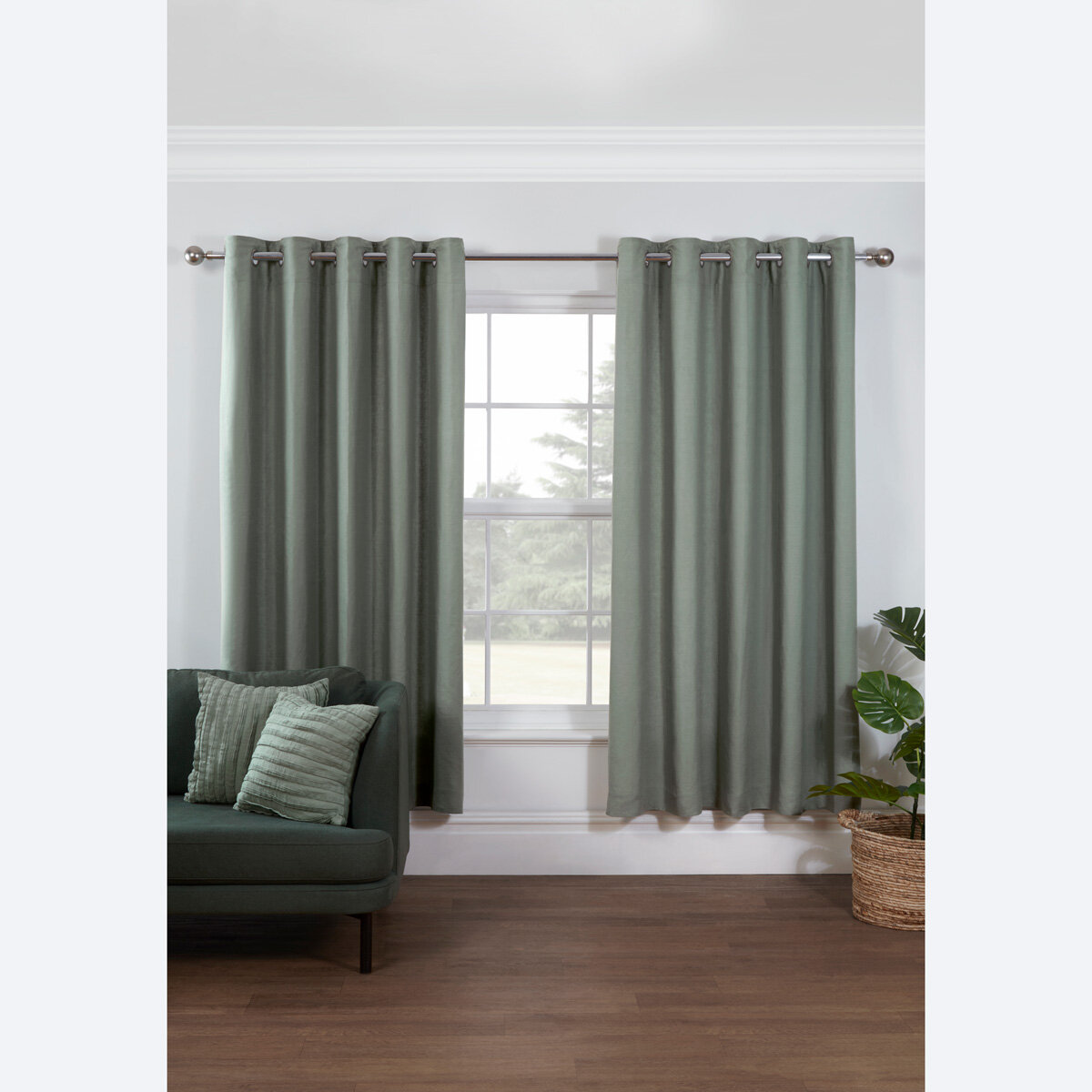 Lazy Linen 100% Washed Linen Curtain in 6 colours