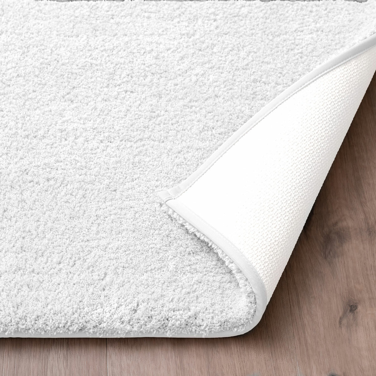 Grandeur Extra Large Bath Runner in White, 60 x 150 cm