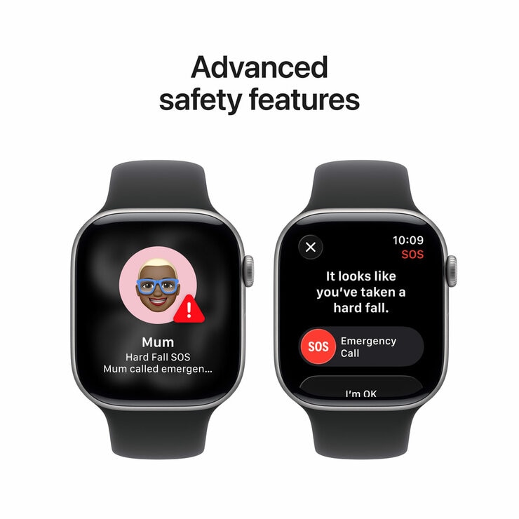 Buy Apple Watch Series 11 GPS, 46mm Space Grey Aluminium Case with Black Sport Band - M/L, MEV44MP/A at costco.co.uk
