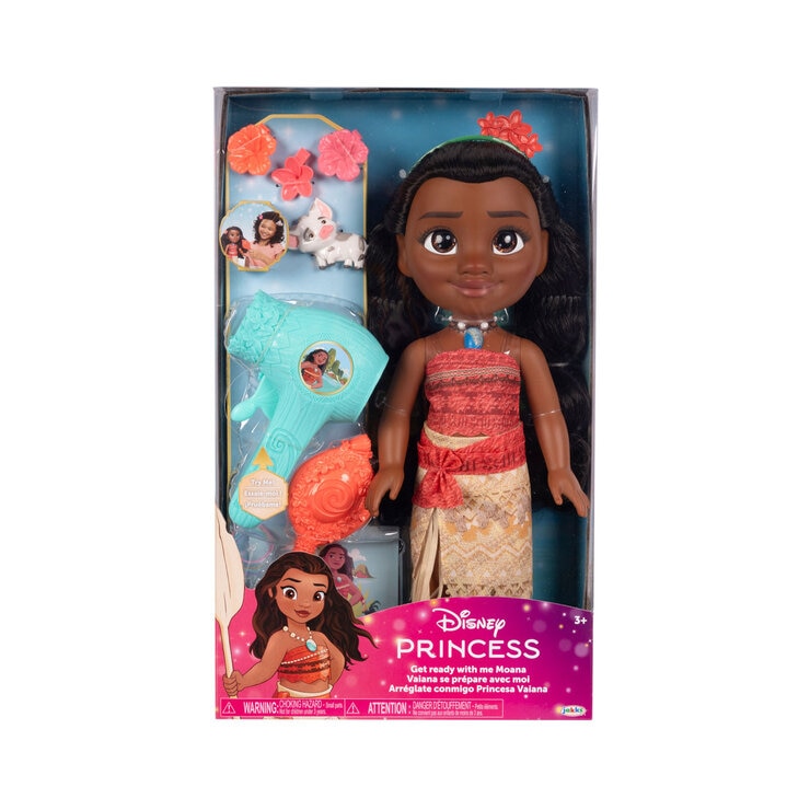 Disney Princess Large Doll and Hair Play Set - Moana