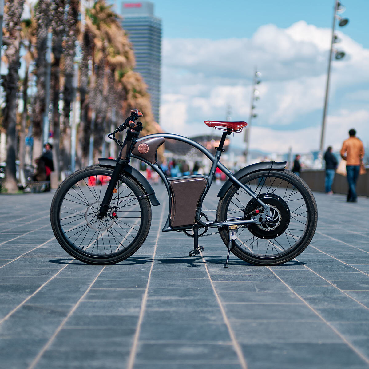Lead Lifestyle Image for Rayvolt Torino Graphene Grey E Bike