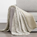Cooling Throw in Taupe, 152 x 178 cm