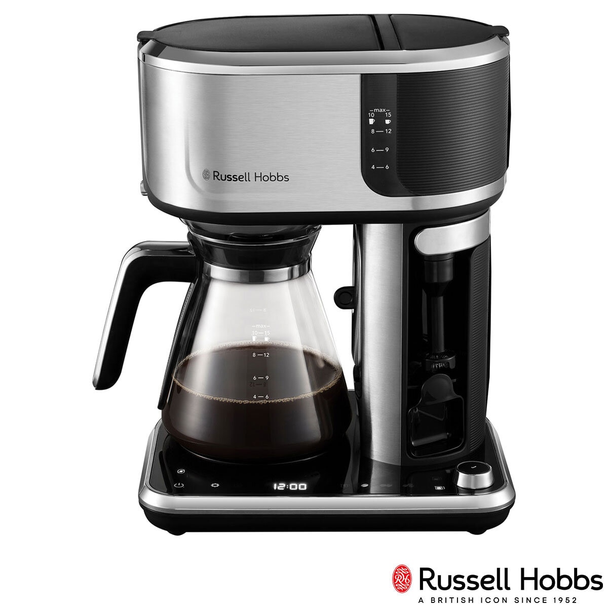 Front Profile of Russell Hobbs Attentiv Coffee Bar