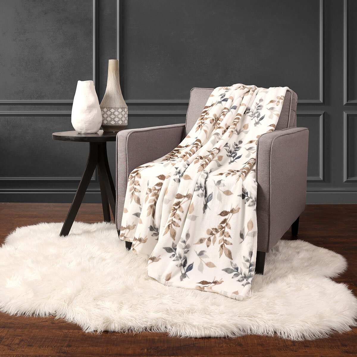 Costco shop throw blanket