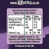 Ribena Blackcurrant Squash, 3 x 1.5L