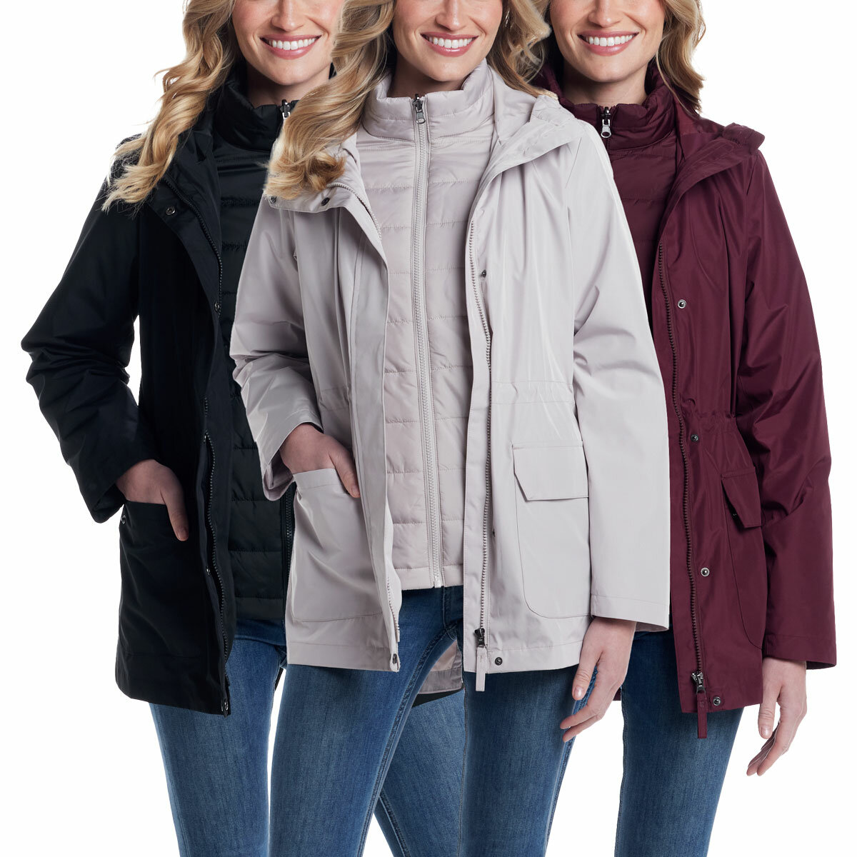 Weatherproof Women's 3 in 1 Systems Jacket