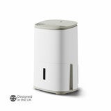 MeacoDry Arete One 12L Dehumidifier & Air Purifier in Warm Pebble