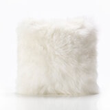 Bowron Long Wool Sheepskin Single Sided Cushion, 35 x 35cm