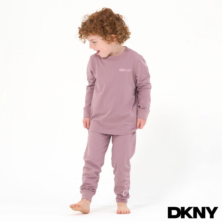 DKNY Kids Pyjama 2 Piece Set in Purple - Size 11-12 Years DKNY Kids Pyjama 2 Piece Set in Purple - Size 11-12 Years