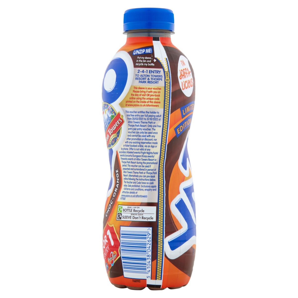 other side of the bottle