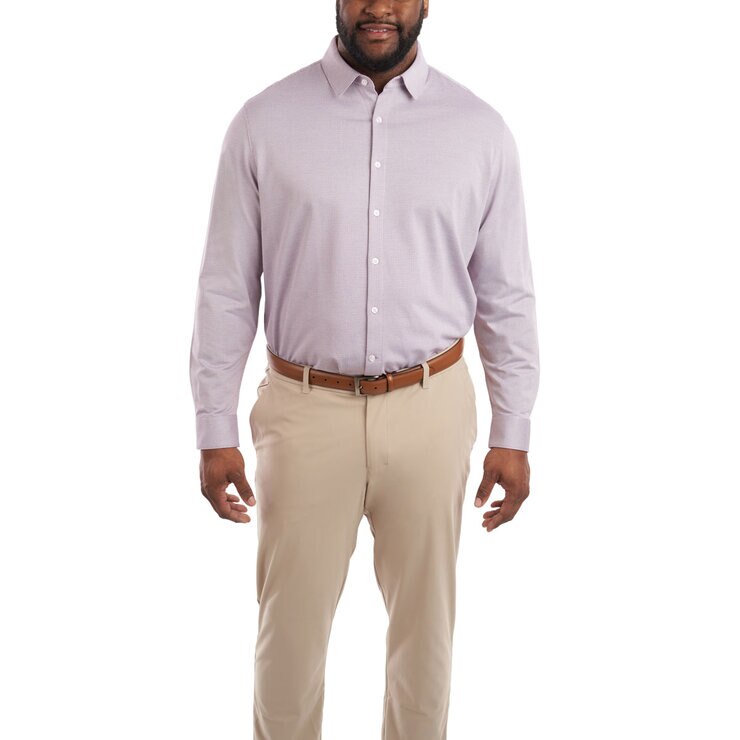 Kirkland Signature Men's Knit Dress Shirt