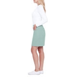 SC&CO Ladies Denim Skort in Sage