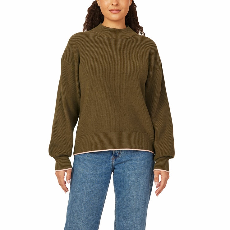 Scotch & Soda Mock Neck Sweater