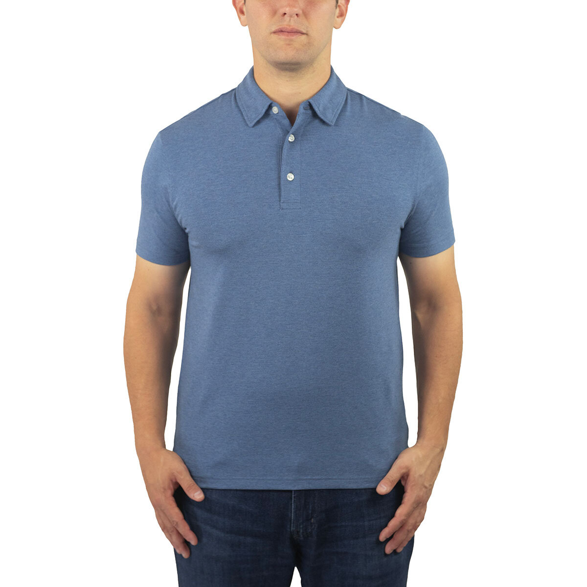 Jachs Men's Pima Blend Polo Shirt