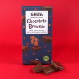 Gnaw Salted Caramel and Chocolate Brownie Chocolate Bars, 12 x 100g