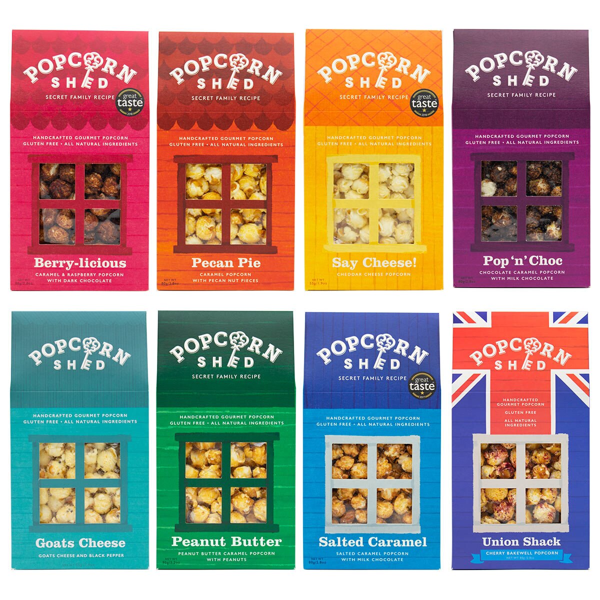 Popcorn Shed Selection Pack, 600g Costco UK