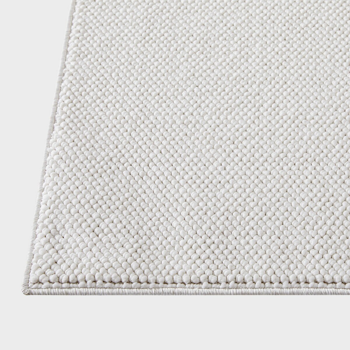 Off The Loom Runner in Cream, 60 x 213 cm