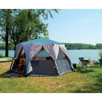 Coleman Octagon Blue Tent, 8 Person