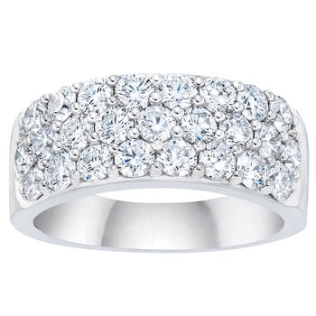 2.00ctw Round Brilliant Cut Diamond Ring, Platinum