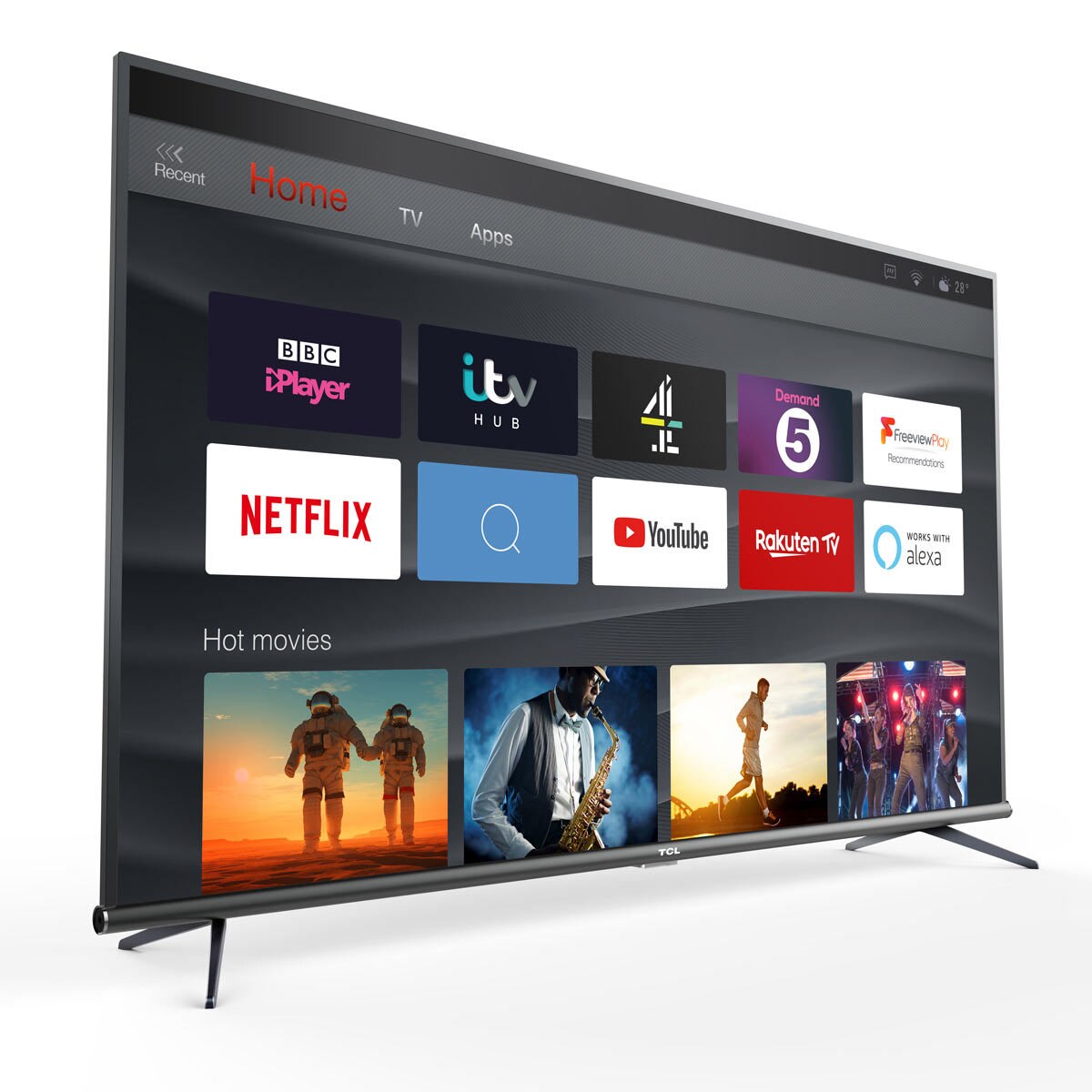 Tcl 55ep648 55 Inch 4k Ultra Hd Smart Tv Costco Uk