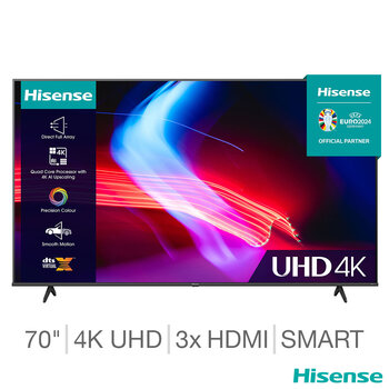 Hisense 70A6KTUK 70 Inch 4K UHD Smart TV