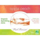 Paul Brassac Organic Sparkling Fruit Juice, 3 x 750ml