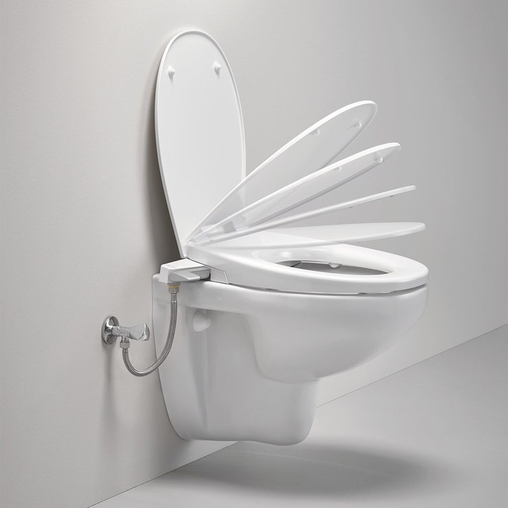 GROHE Bau Toilet Seat with Manual Bidet Model 39648SH0 Costco UK