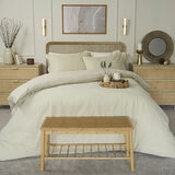 Belledorm Avantika Natural Cotton Bedding Set in 4 Sizes