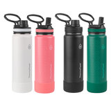 Thermoflask Stainless Steel Bottle 710ml, 2 Pack in 2 Colours