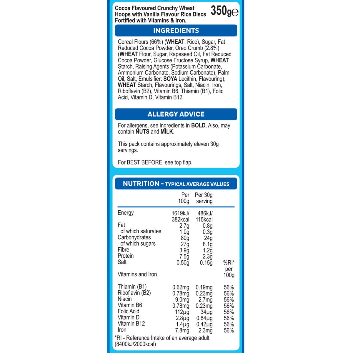 Nutritional Information