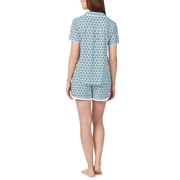 Jane & Bleecker Women's 3 Piece Pyjama Set in Aqua | Costco UK