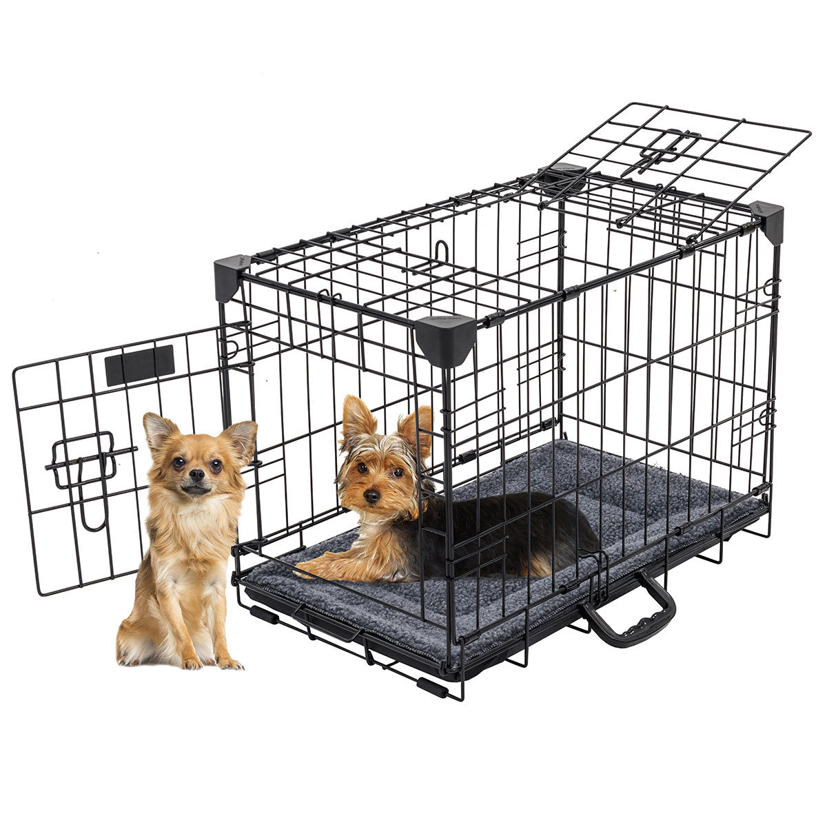 Lucky Dog Indoor Kennel with 2 Doors - Extra Small