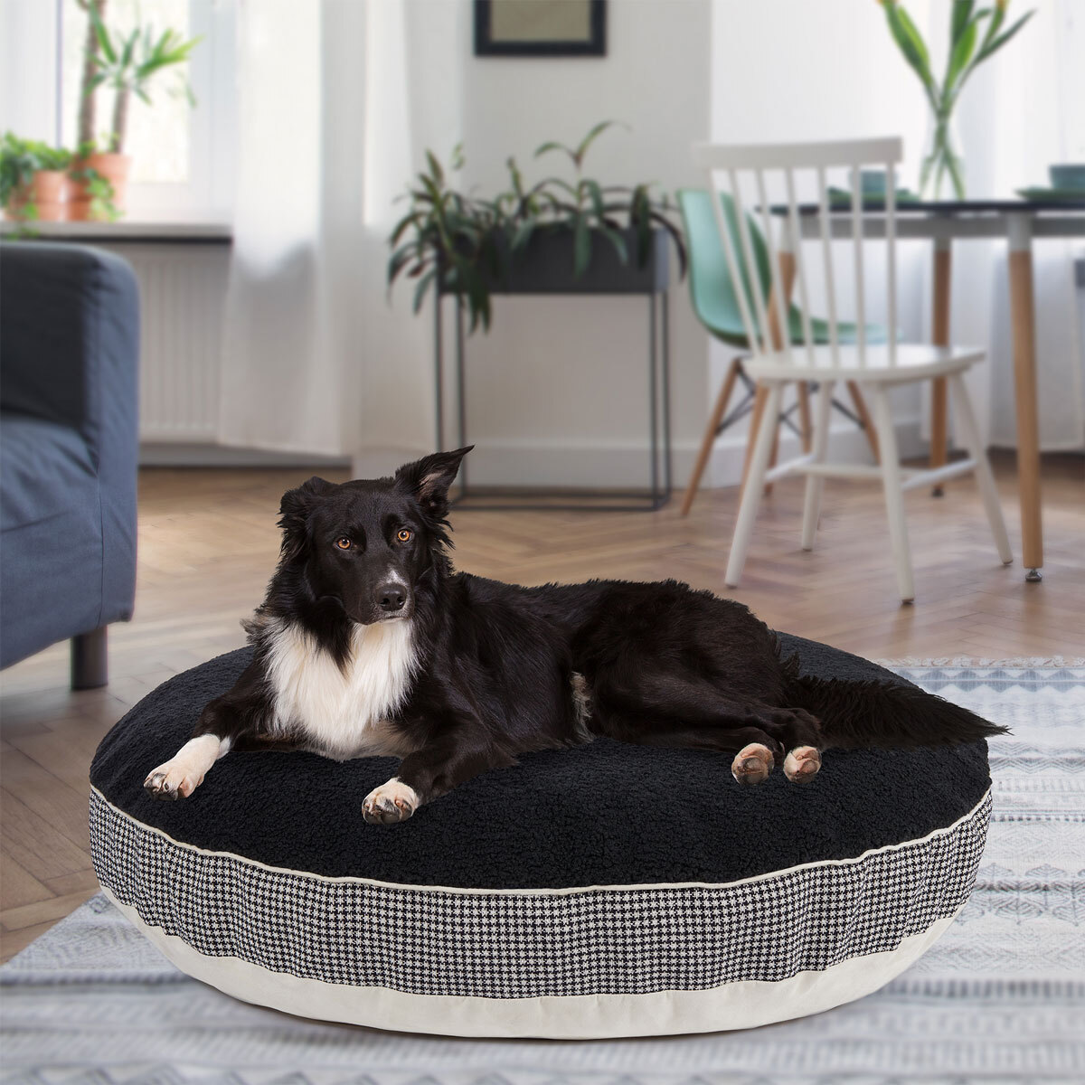 Kirkland Signature Round Pet Bed 42" in Black