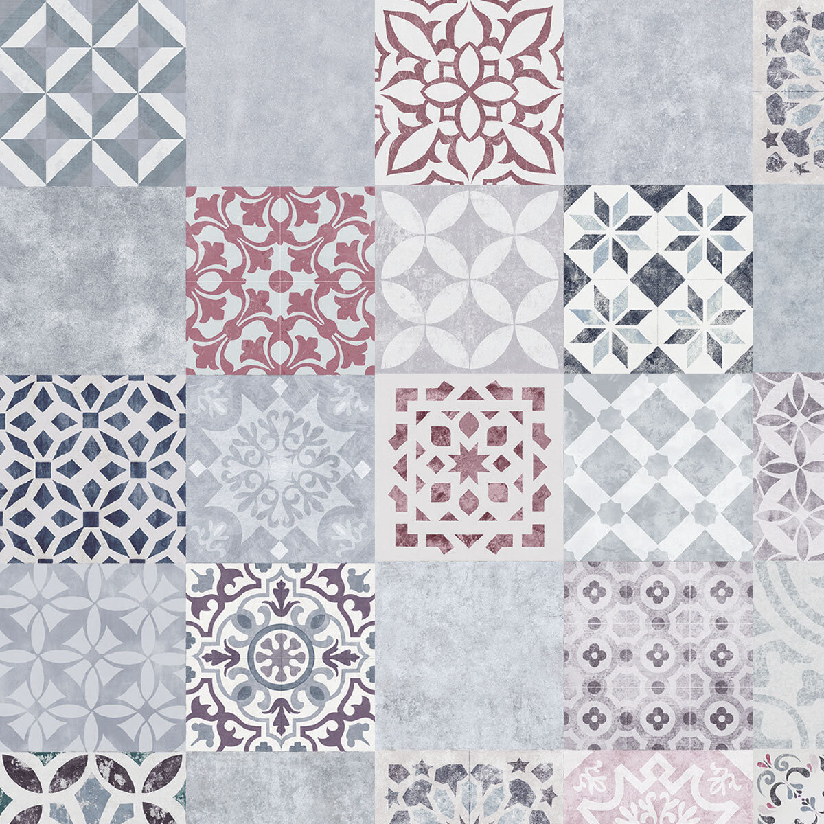 Faus Mosaic Tile Laminate Flooring Sample Only Costco UK