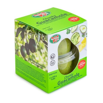 Westfalia Fruit Chunky Guacamole, 2 x 400g