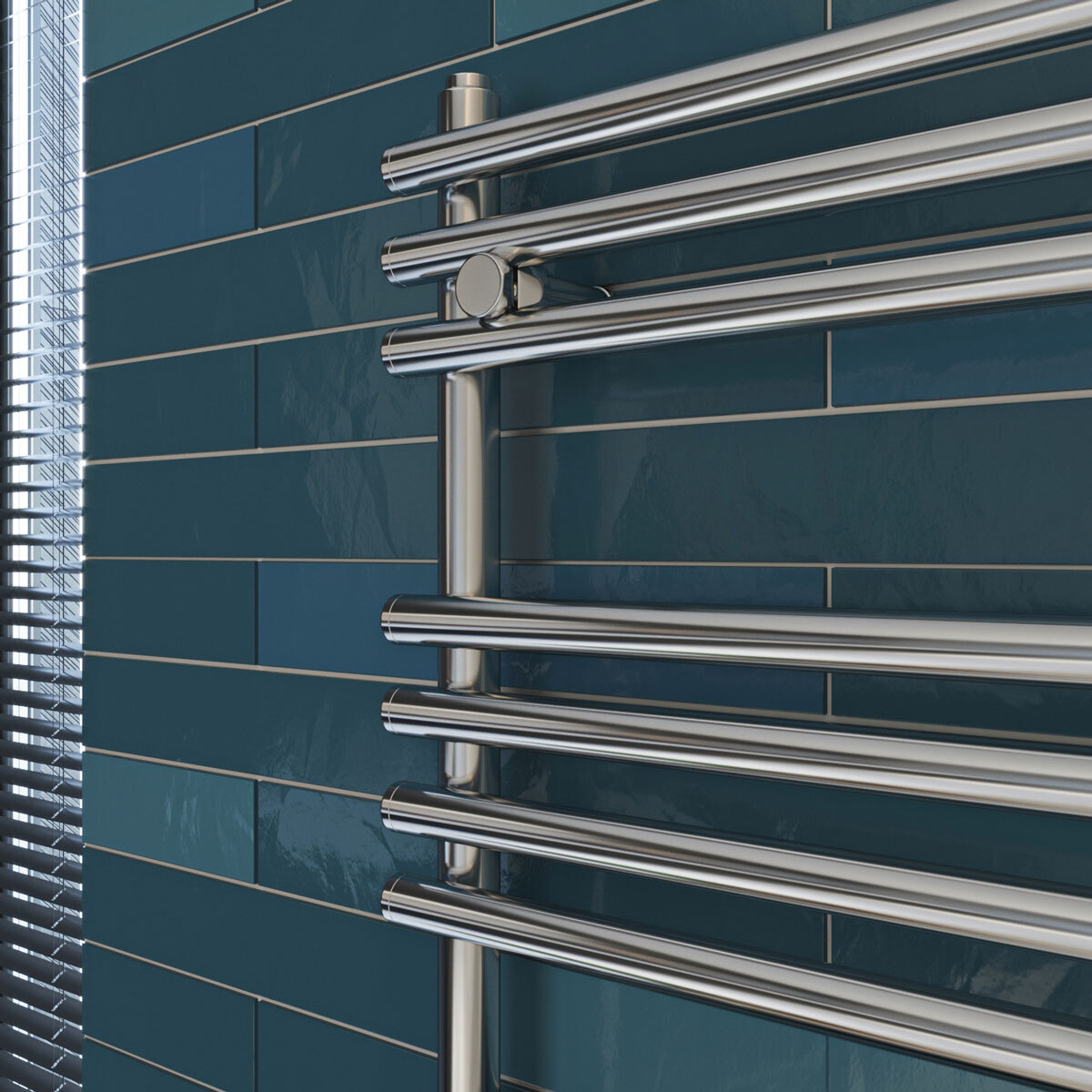 Close up lifestyle image of edge of radiator