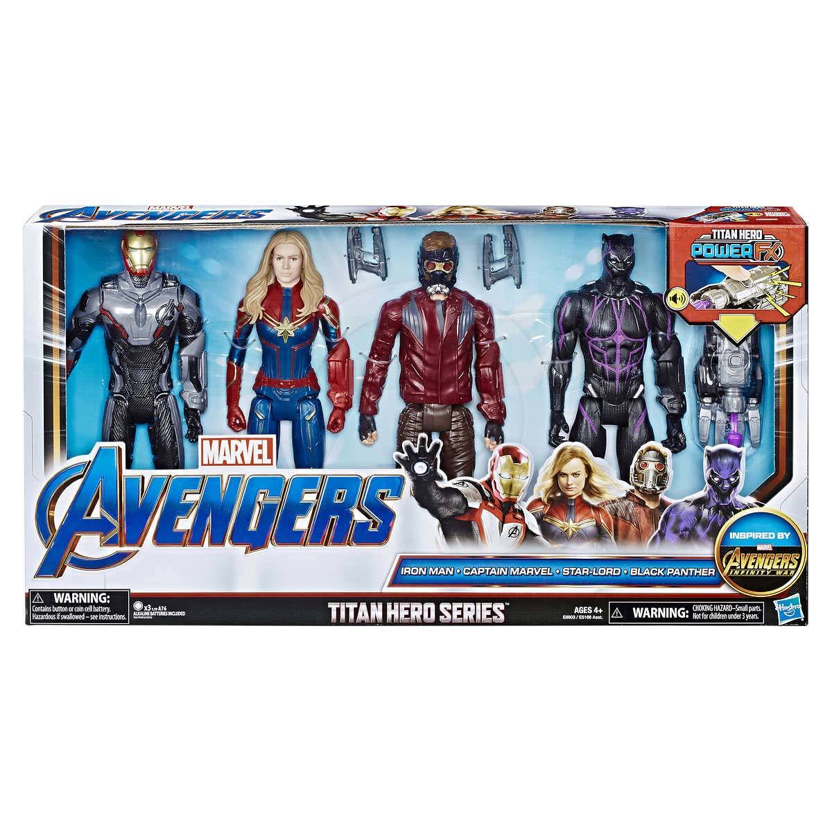 12" (30 cm) Marvel Avengers Titan Hero 4-pack Assortment (4+ Years)