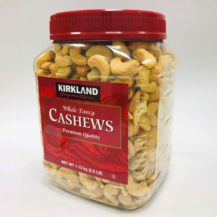 Kirkland Signature Whole Fancy Salted Cashews, 1.13kg Costco UK