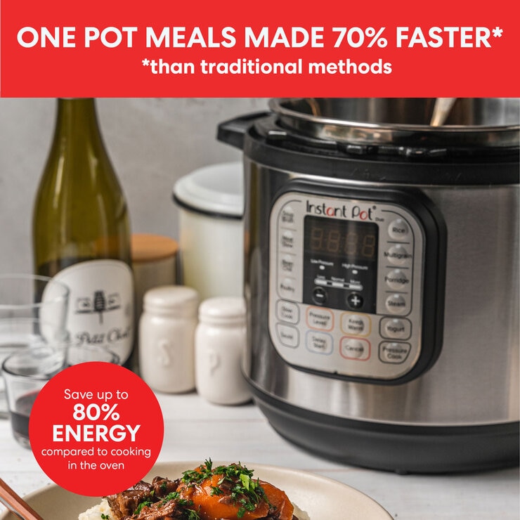 Descriptive image of instant pot pressure cooker