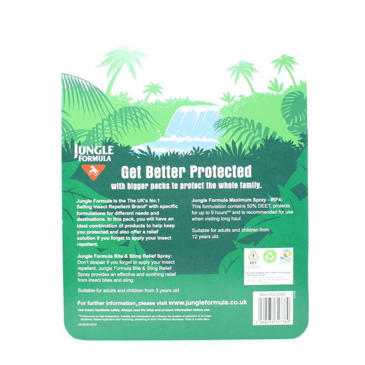 Jungle Formula Insect Repellent and Bite & Sting Relief Costco UK