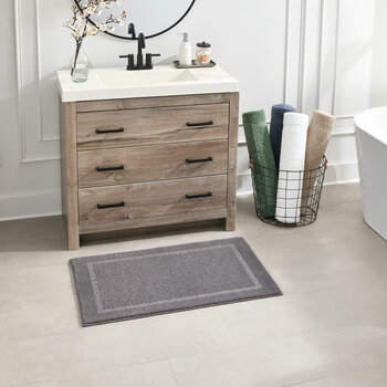 Grandeur Bath Mat in 4 Colours, 60 x 91 cm