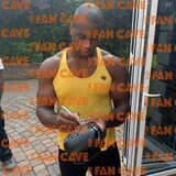 Daniel Dubois Signed Black Glove Iconic Frame