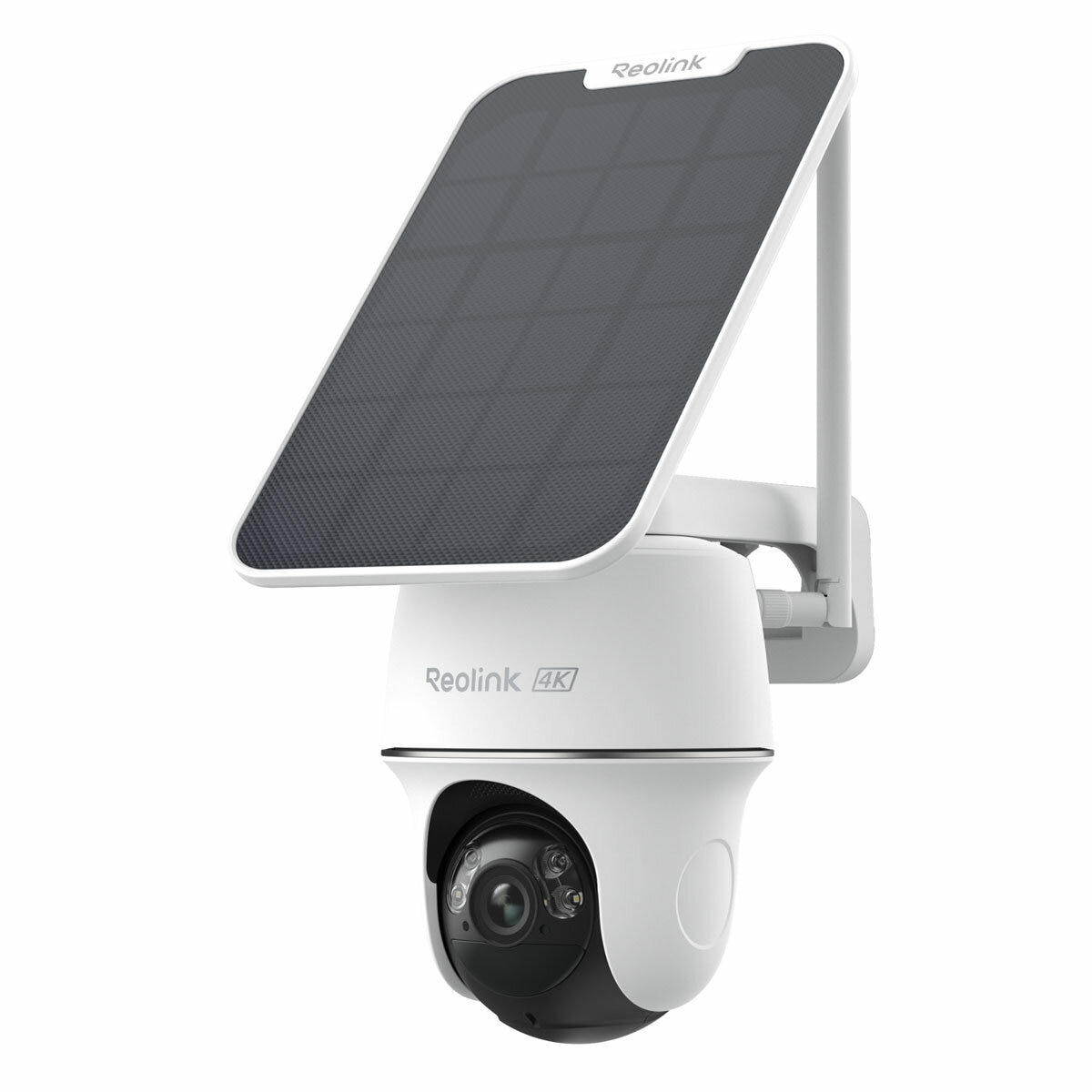 Reolink Argus PT Ultra 4K 8MP Wireless Pan & Tilt Solar/Battery Camera with Spotlights + 64GB SD Card - 2 Pack