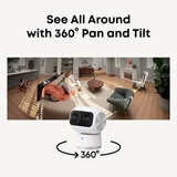 eufy S350 4K Dual Lens Pan-Tilt Smart Indoor Camera 2 Pack - No Monthly Fees eufy S350 4K Dual Lens Pan-Tilt Smart Indoor Camera 2 Pack - No Monthly Fees