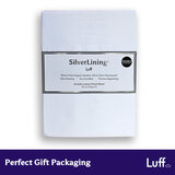 White SilverLining Fitted Sheet Packaging