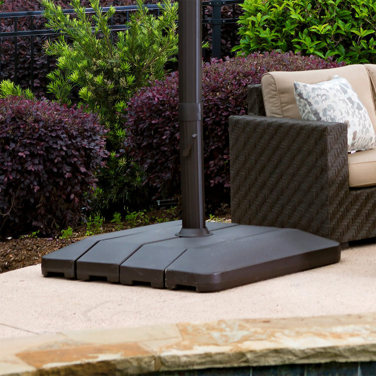 Seasons Sentry 11ft (3.3m) Cantilever Umbrella With LED Solar Powered