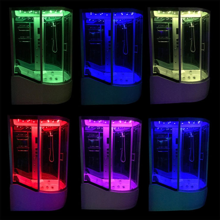 Insignia Steam Shower with Whirlpool Bath Model INS8059 Costco UK