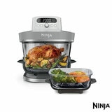 Ninja AS090UKWH 5-in-1 Portable Glass Air Fryer in White