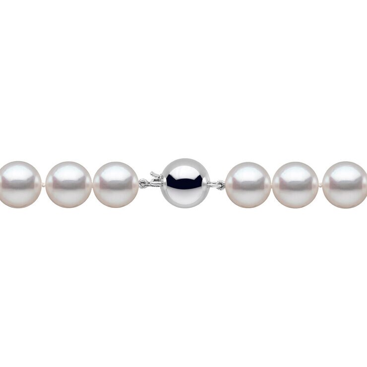 10-12mm South Sea Pearl Necklace, 18ct White Gold 10-12mm South Sea Pearl Necklace, 18ct White Gold