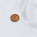 Luff 700 Thread Count 100% Organic Bamboo Duvet Set White in 4 Sizes